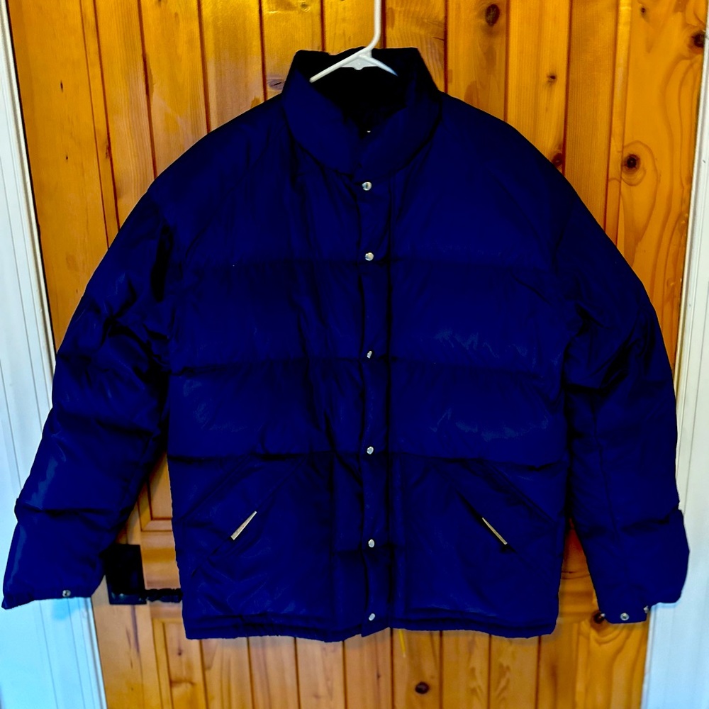 Vintage Down goose feather puff jacket